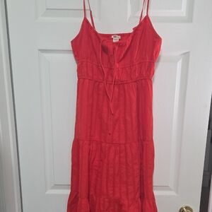Billabong Vibrant Red Midi Dress
